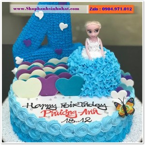 Bánh Sinh Nhật Công Chúa - BQ102